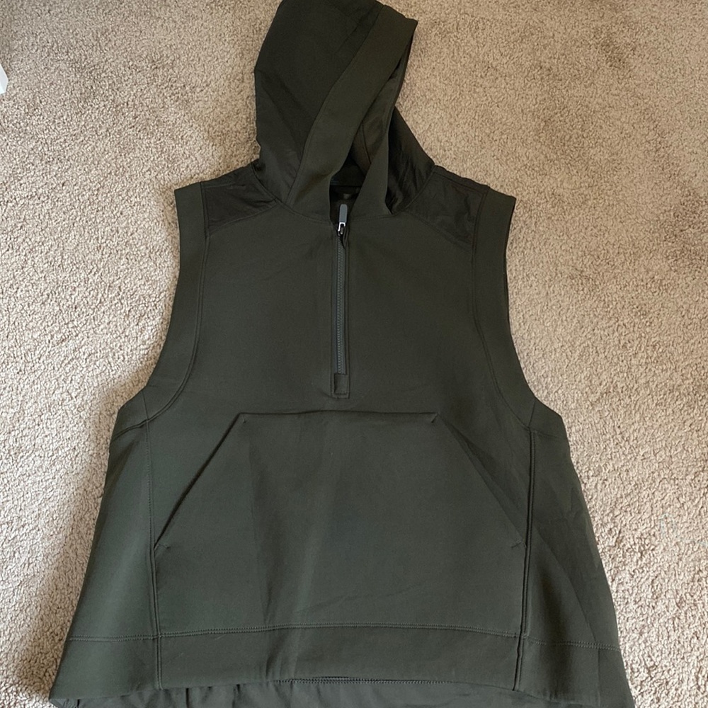 Lululemon spacer pullover 1/2 zip vest